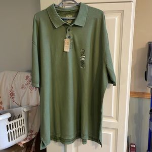 Mens Collar’d T-Shirt Red Head 3XL NWT